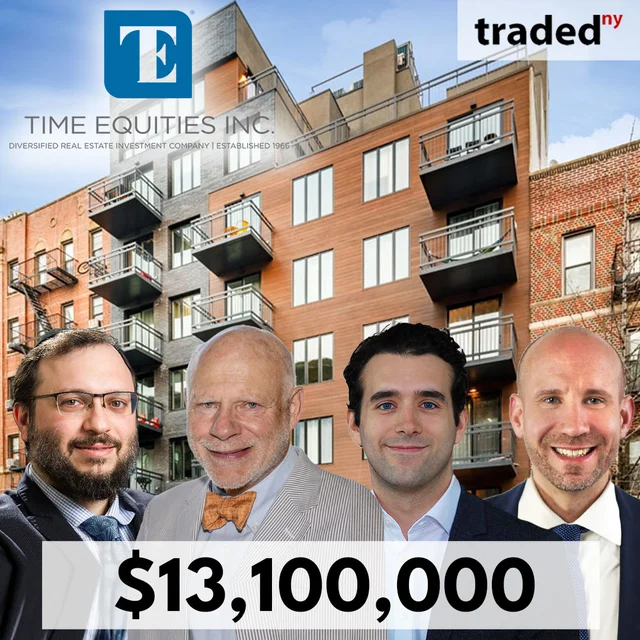 Francis Greenburger of Time Equities Purchases Multifamily Asset at 323 East 19th Street for $13.1M