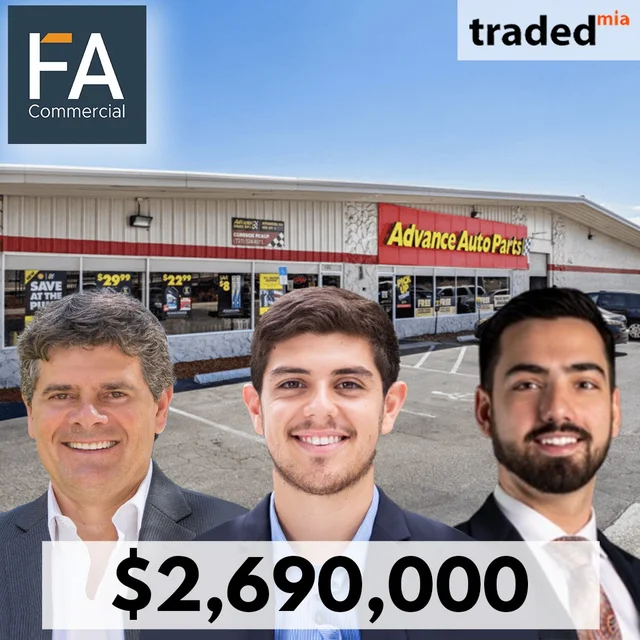 Fabio Faerman, Sebastian Faerman & Pablo Vignolo Sell Retail Property In St. Petersburg For $2.69M