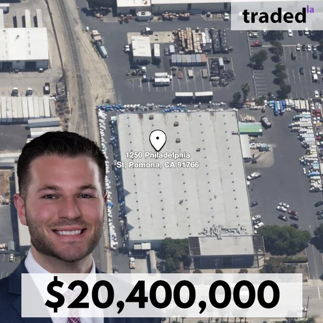 Joseph Harmon Acquires Industrial Property In Pomona, CA For $20.4M