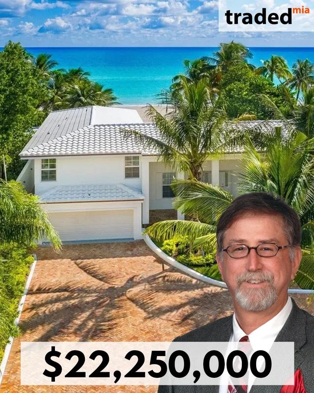 Dana M. Kilburn Acquires Land In Miami Beach From Barry E. Somerstein For $22.25M