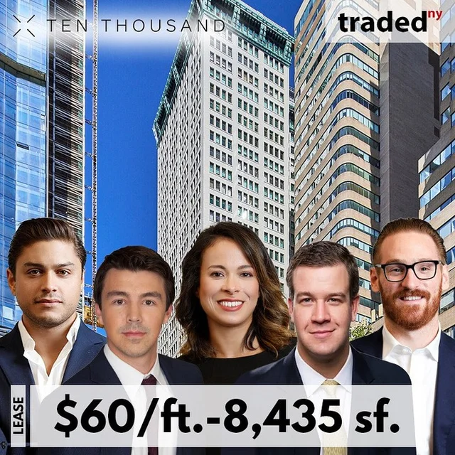 Ten Thousand Leases Office Space At 61 Broadway In FiDi With Tenant's Rep Nomad Group