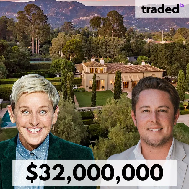 Ellen DeGeneres Sells Montecito Compound To Buyer's Sucessor For $32M