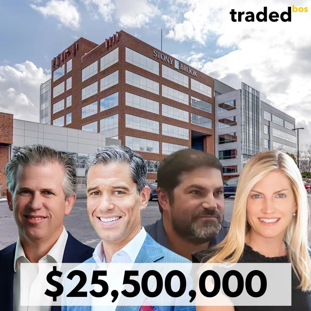 Clay Duvall & David Binswanger Acquire Office Asset In Waltham From Jay Hirsh & Jenna Gerstenlauer For $25.5M