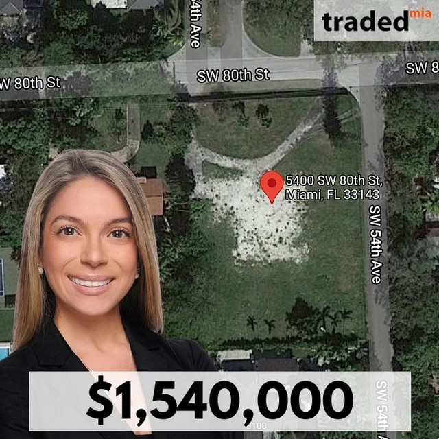 S. Bruce Beattie & Beverly E Beattie Sell Development Site In Ponce-Davis, Miami For $1.54M
