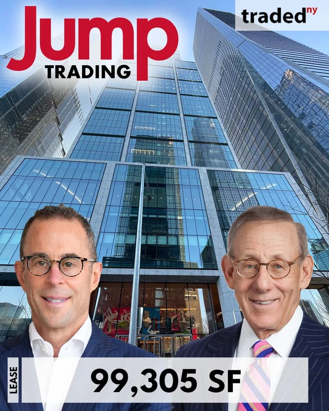 Jump Trading Signs Lease For 99,305 Square Feet At 50 Hudson Yards Manhattan
