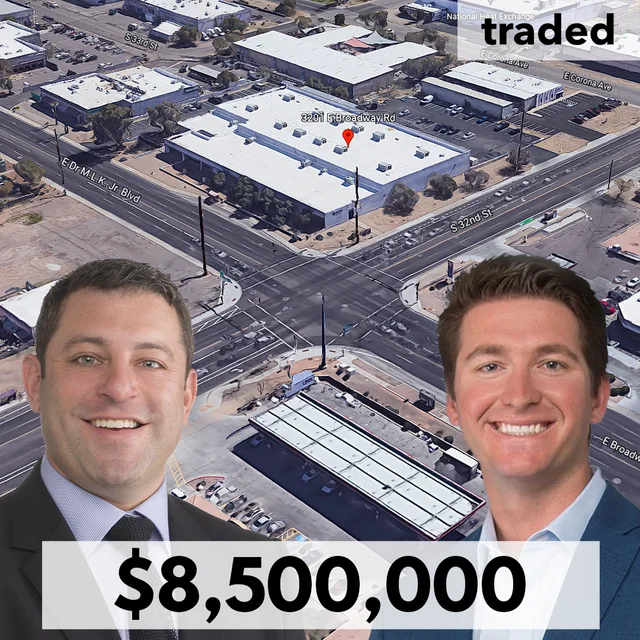 CBRE Brokers, Geoffrey Turbow & Gary Cornish, Facilitate $8.5M Industrial Sale In Phoenix, AZ