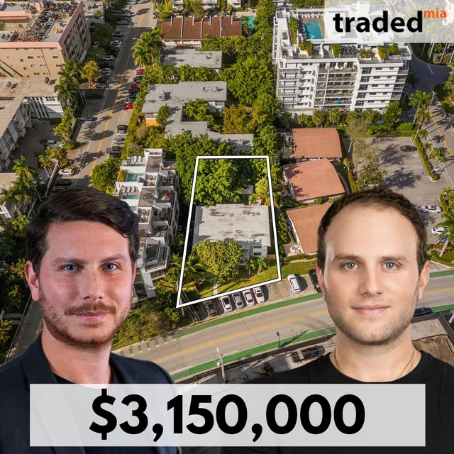 Valentin M. Carbonell Of ABH Developer Group Acquires Multifamily Property In Bay Harbor Islands For $3.15M