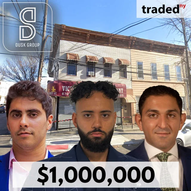 The Jacobs Family Acquires Mixed-Use Property In Ridgewood, Queens For $1M