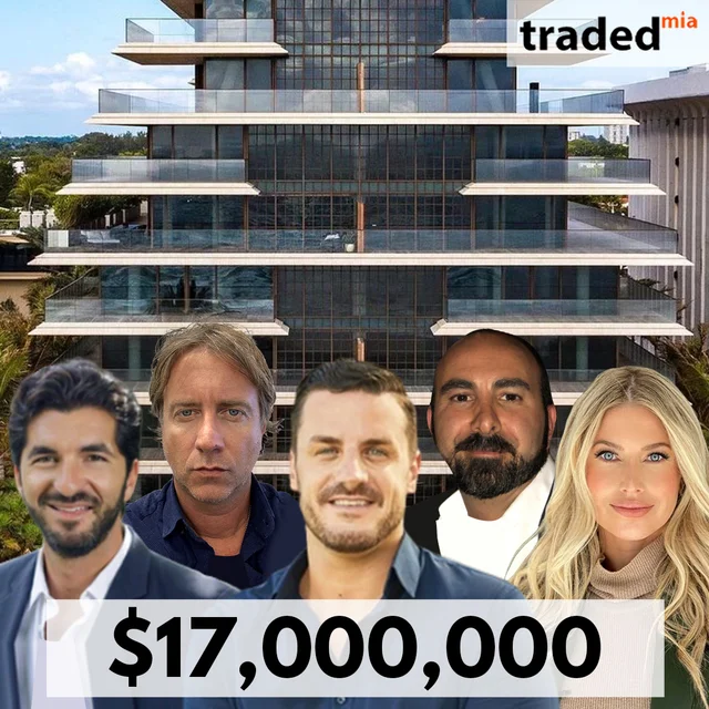 Alex Sapir & Giovanni Fasciano's Arte Surfside Sells Condo In Surfside For $17M