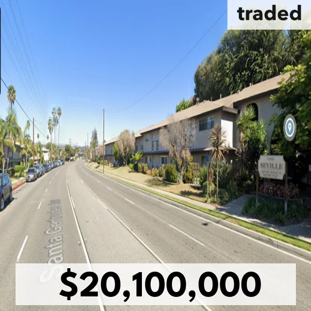 Private Investor Acquires MultiFamily On Santa Gertrudes Ave In Whittier For $20.1M