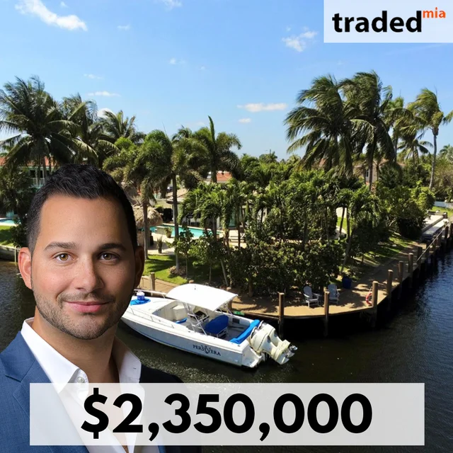 Jonathan Bigelman Of One Sotheby's International Realty Sells Single Family Home In Pompano Beach For $2.35M