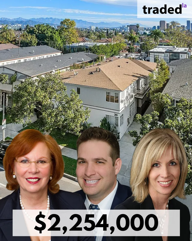 Eli Appel Of Equity Union Real Estate Represents Buyer In $2,254,000 Beverly Hills Multifamily Sale