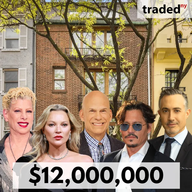 Johnny Depp's Former West Village Carriage House Sold For $12M In Greenwich Village