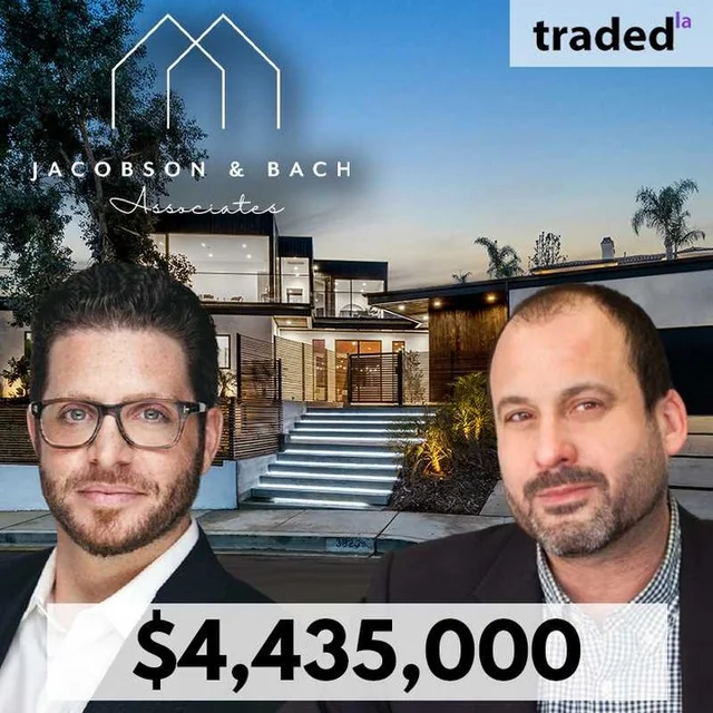 Drew Jacobson & Adam Bachenheimer Sell Brentwood SFR For $4.4M