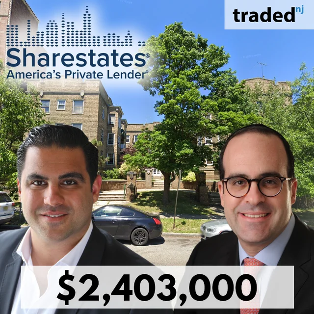 Sharestates Provides $2.4M Acquisition Loan For Multi-Family Property In East Orange, NJ
