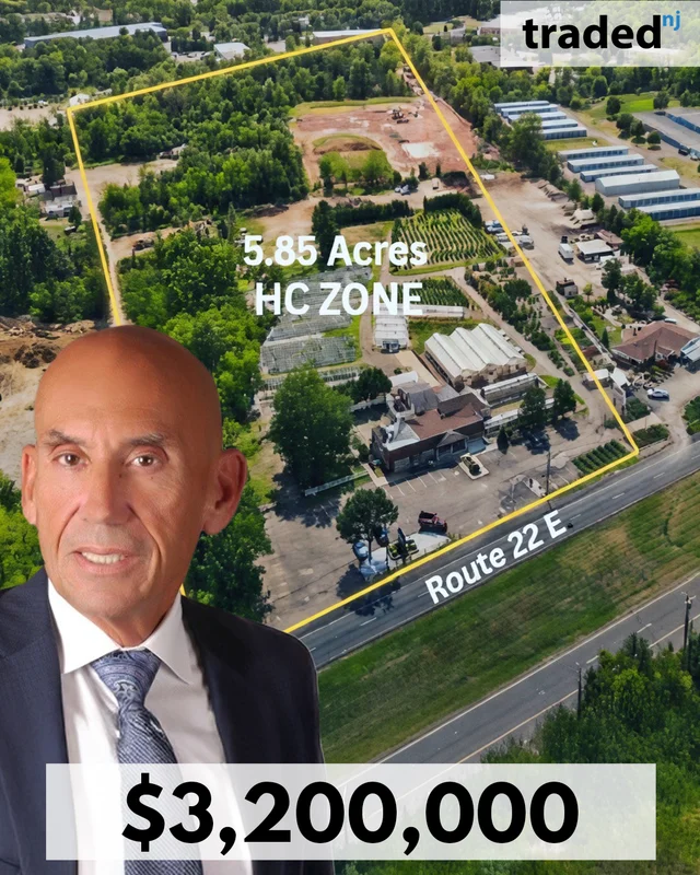 Arvin Family Sells 5.86-Acre Commercial Parcel In Readington For $3.2 Million