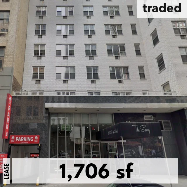 RFR Holding Leases 1706 Square Feet To Drybar At 300 E 46th St New York