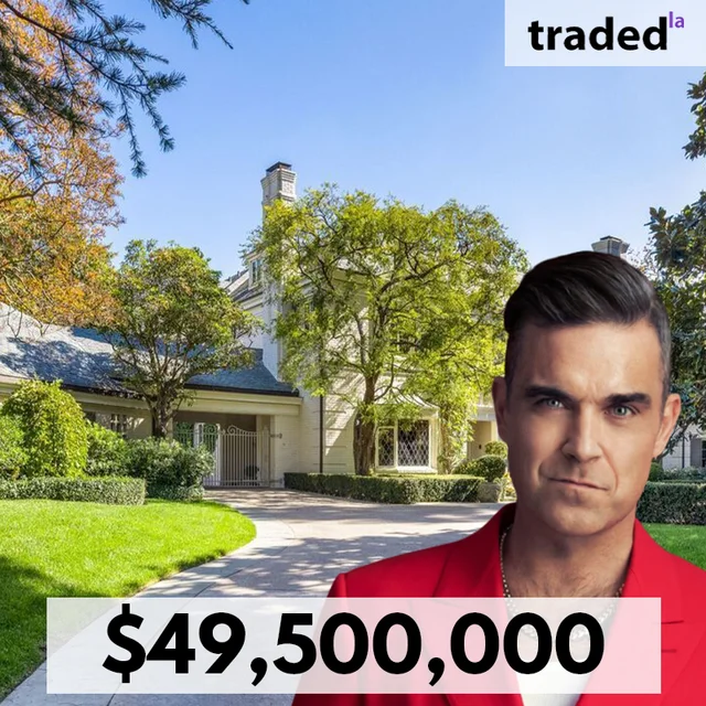 Robbie Williams Acquires $49.5M SFR In Holmby Hills