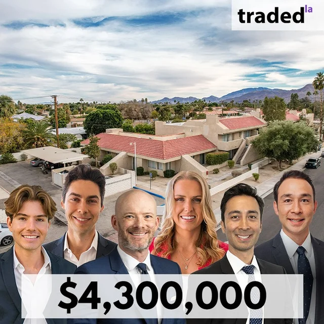 Cathedral City Multifamily Sells For $4.3M With Brokers Tom Jonsson, Will James & Peter James - James Capital Advisors And Daniel Ferreti, Jay Simmers, Elina Linner - Ferretti Real Estate Group
