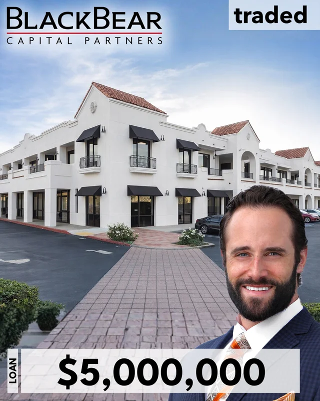 Black Bear Capital Partners ("BBCP") is pleased to announce the successful $5 million refinancing of Gateway Plaza, a mixed-use retail and office property located in Moorpark, CA