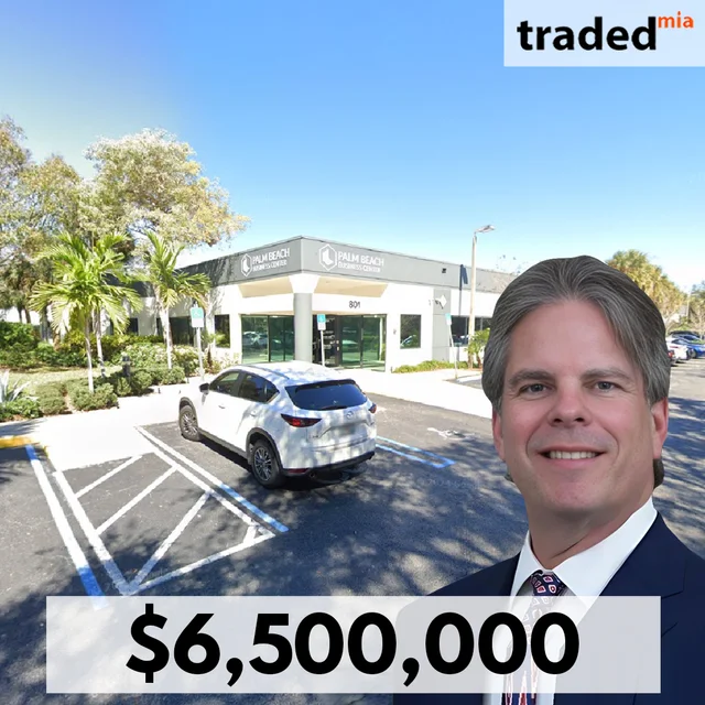 EE Properties WPB LLC Acquires Palm Beach Business Center From 801 Northpoint LLC For $6.5M