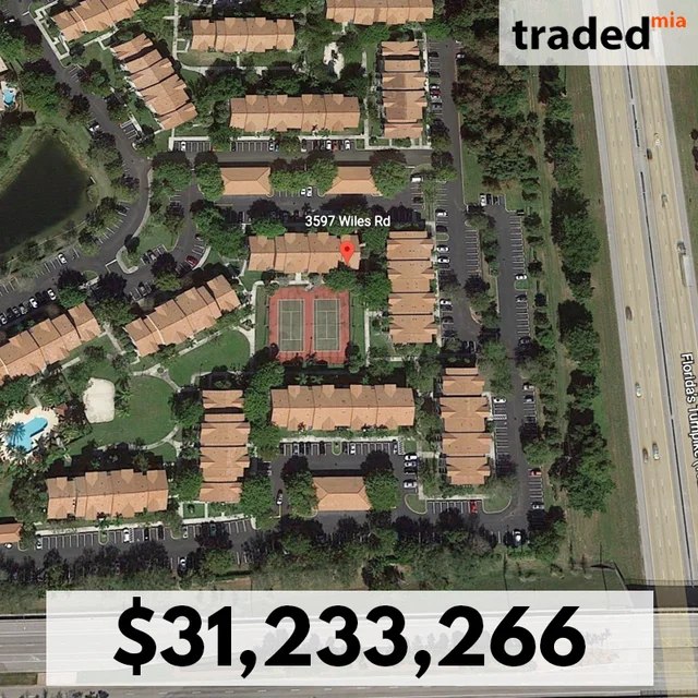 Tyler Henritze, William J. Stein & Brian Kim Acquire Multifamily Property In Pompano Beach, FL From Leon J. Wolfe For $31.2M