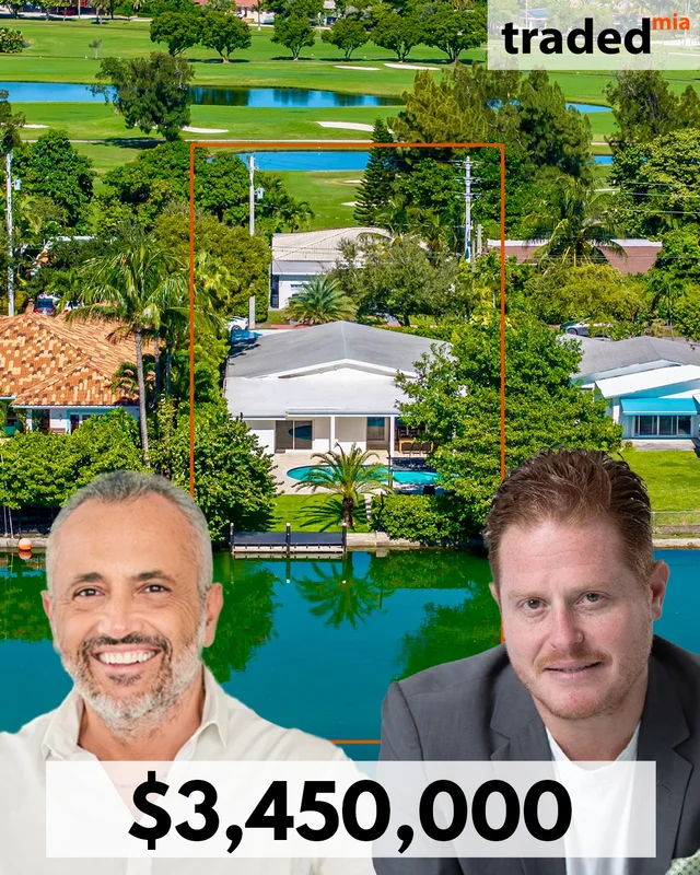 Jan Banaszuk Acquires Single Family Home In Miami Beach For $3.45M With Michel Bitton & Dean Bloch