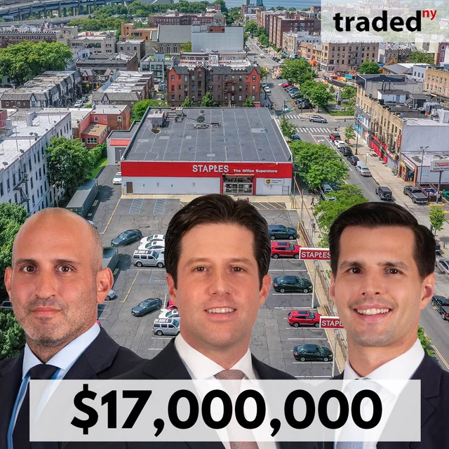 BWH Group Acquires Development Site In Brooklyn For $17 Million With Brokers Robert Shapiro, Ian Brooks & Nicholas Kontos