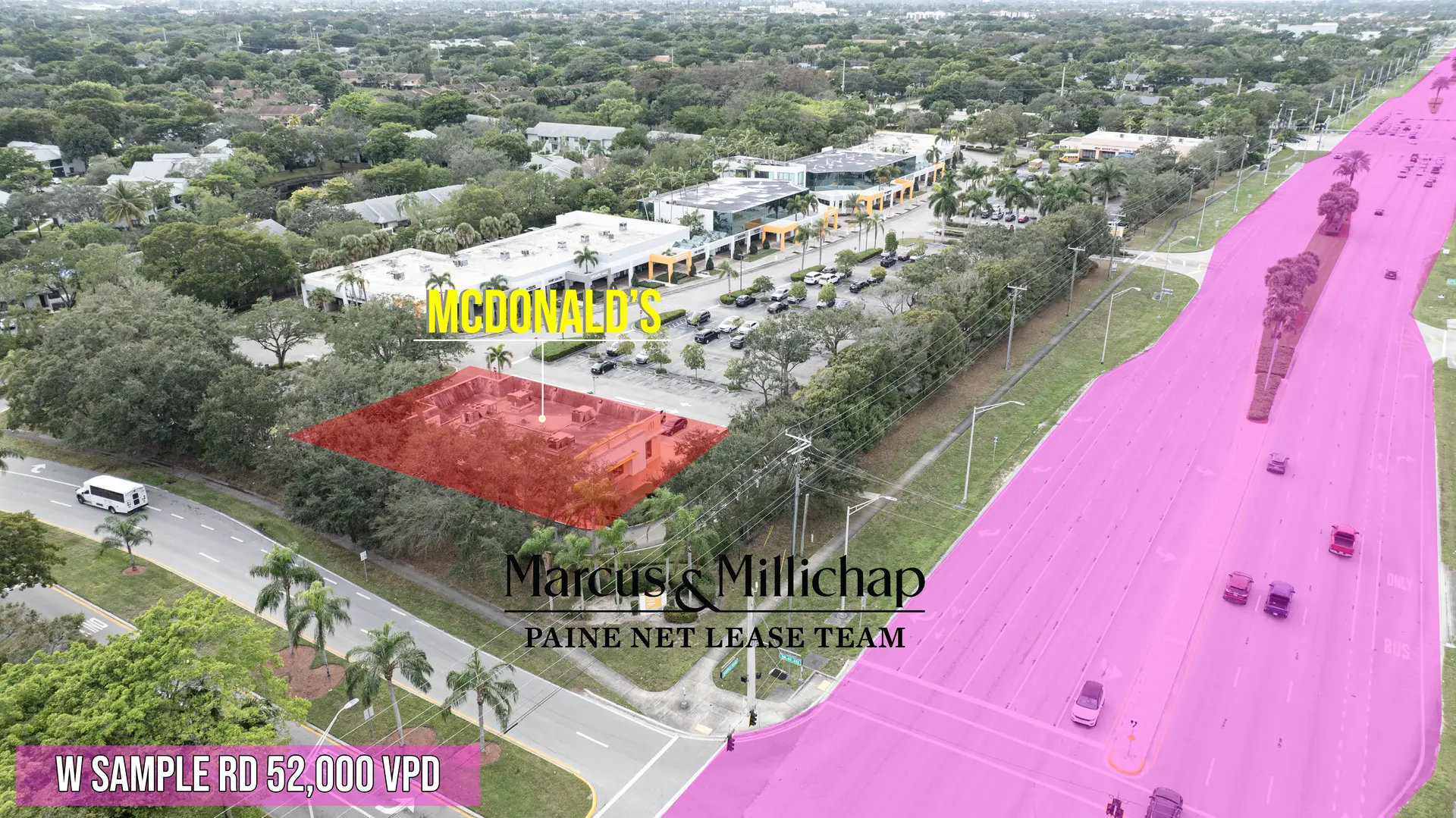 Retail Property Leased to McDonald's at 4200 West Sample Road