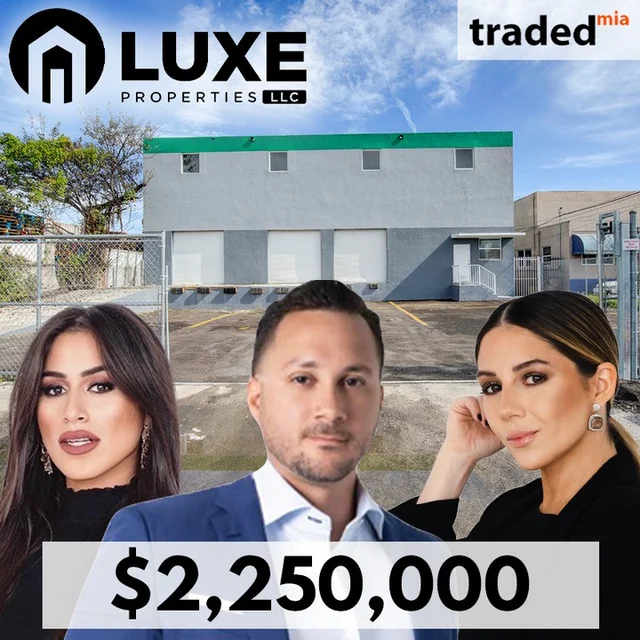 LUXE Properties Acquires Industrial Property In Miami For $2.25M