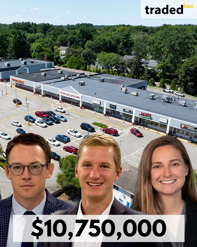 Retail Center In North Reading MA Sold For $10.75M With Brokers Justin Smith, Chris Peterson & Danielle Turpin