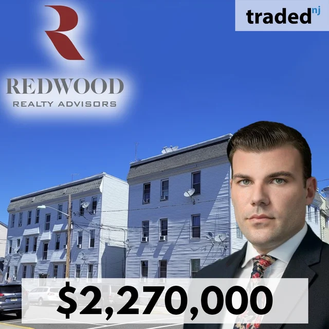 Redwood Realty Advisors Facilitates $2.27M Sale Of Kearny Multifamily Property On Chestnut St