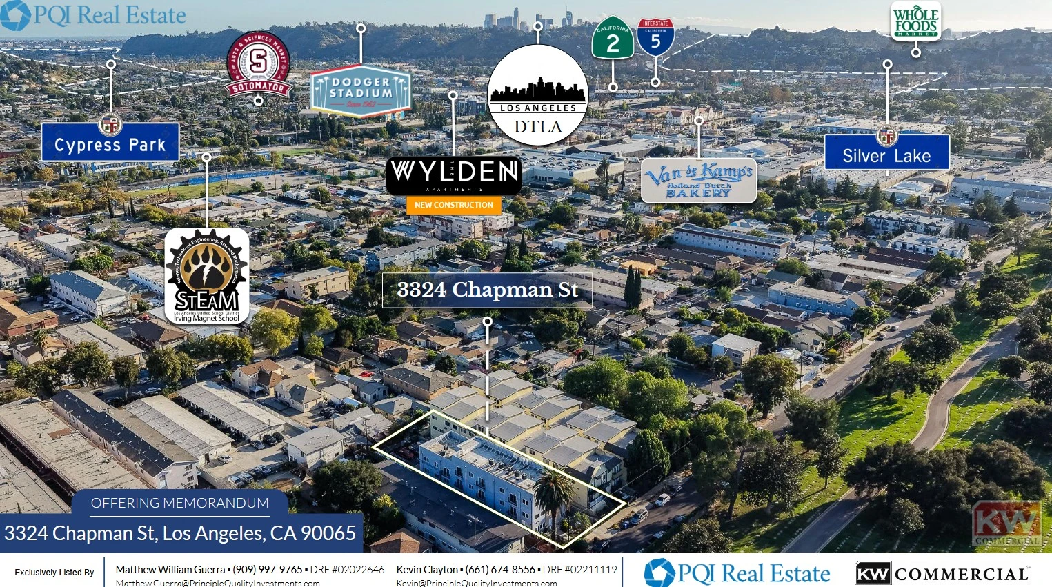 New Multifamily Building at 3324 Chapman Street Los Angeles