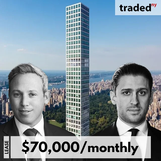 Douglas Stewart Leases Condo At 432 Park Avenue To Tenant Joseph Arnaz For $70,000 Monthly