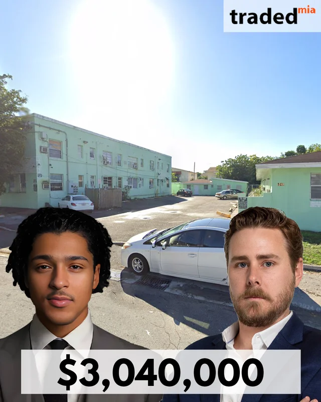 Rene Sanchez Purchases Multifamily Complex In Miami From Jessica Reynoso For $3.04M