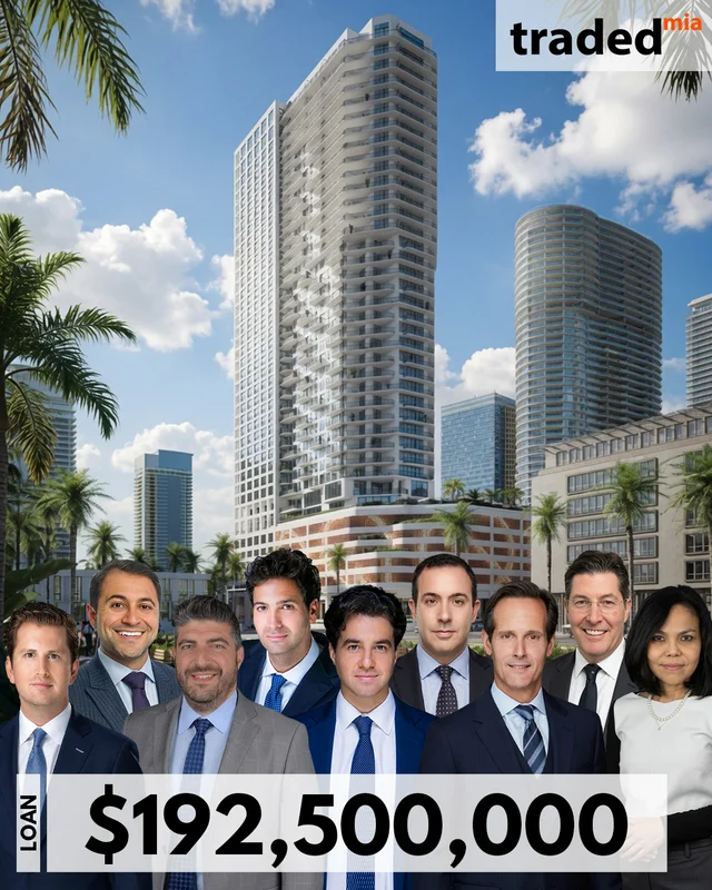 LCOR Secures $192.5 Million Construction Loan From Natixis For 544-Unit Multifamily Project In Edgewater Miami
