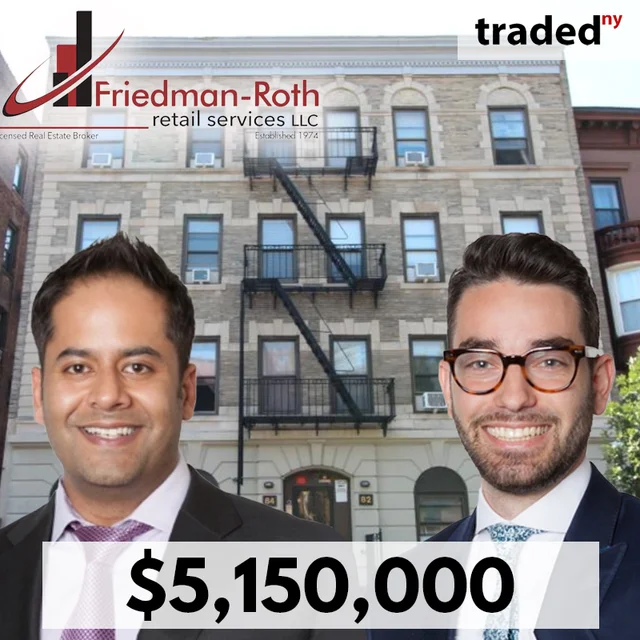 Friedman Roth Represents Sale Of Multifamily Property On Downing St. In Clinton Hill