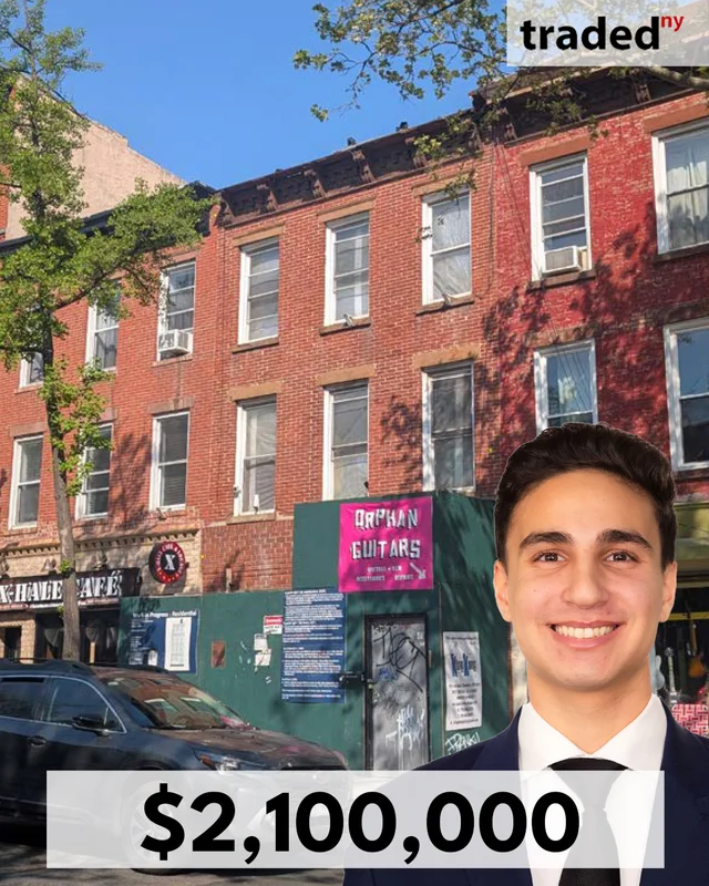 Aran Scott Acquires MultiFamily At 491 Court Street Carroll Gardens From Seller Christian Vitulli For $2.1M