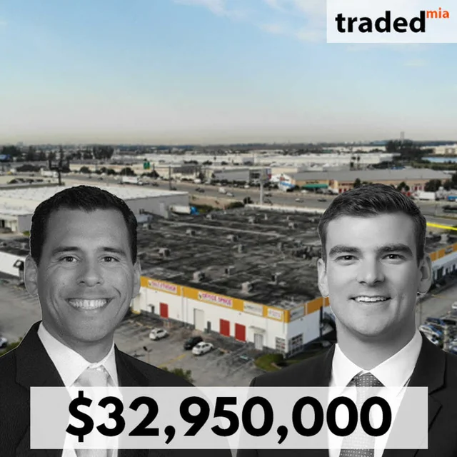 Daniel Weinstein, Steve Garchik, And Jay Massirman Of Basis Industrial Acquire Industrial Property In Medley For $32.95M