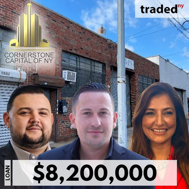 The Cornerstone Group Of NY Secures $8.2M Bridge Loan For Four Warehouse Properties In Maspeth, Astoria, And Staten Island