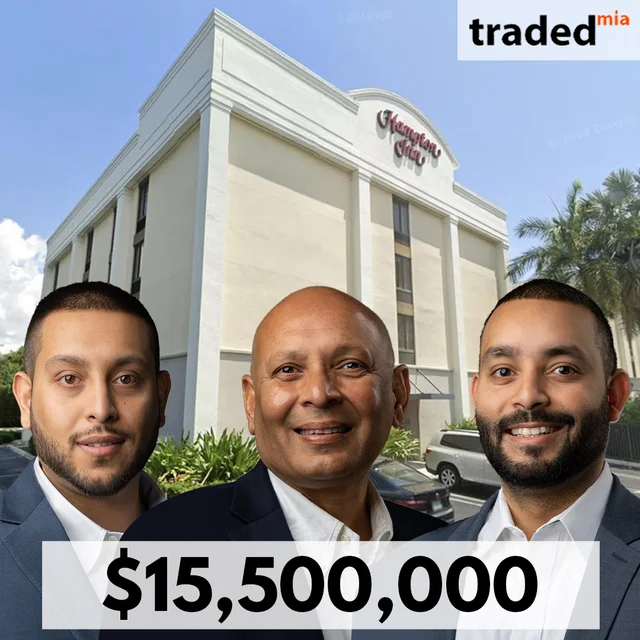 Hiren Patel, Neal Patel & Sanjay Patel Of MHG Hotels Acquire Boca Raton Hotel For $15.5M