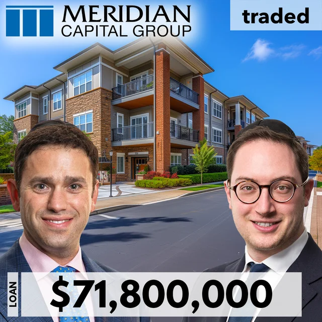 Jonathan Zilber And Joel Chetner Of Meridian Capital Group Secure $71.8 Million Refinance Loan In Houston For Multifamily Asset