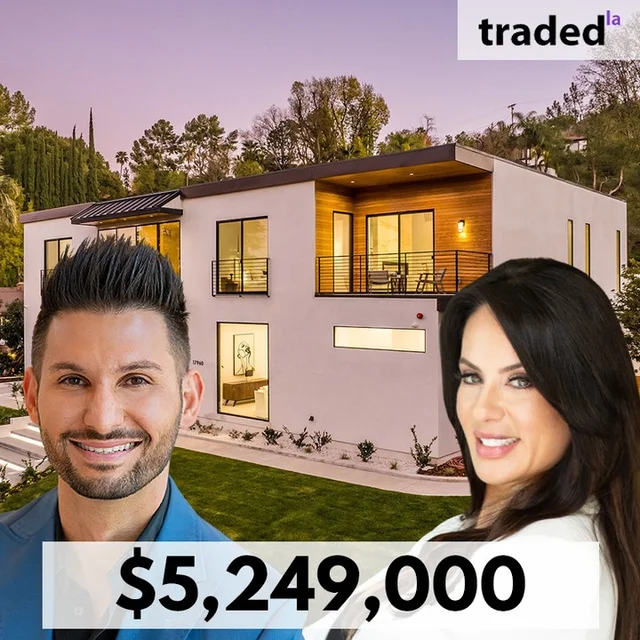 Army Of Builders Sells Encino SFR On Karen Dr For $5.2M With The Agency's Reps