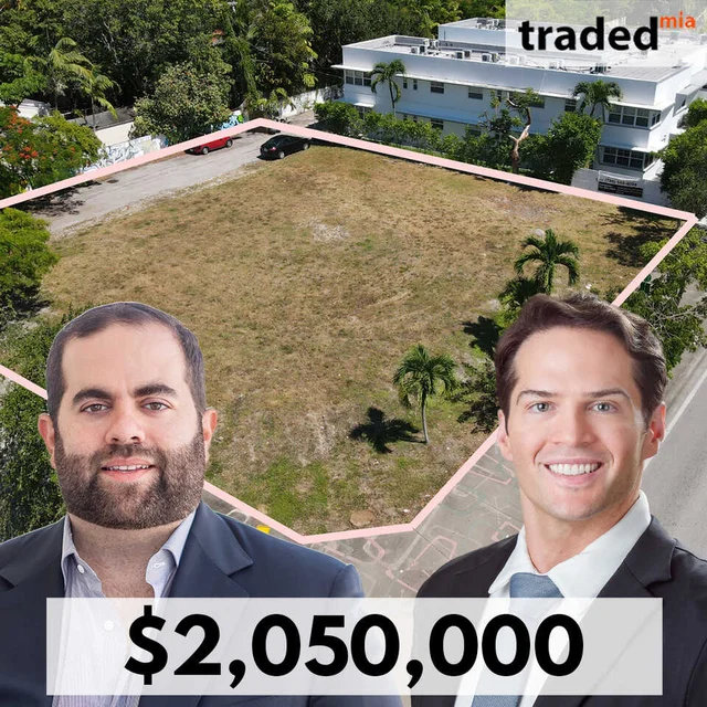 Jose Canero & Justin Rundle Acquire Development Site In Miami For $2.05M