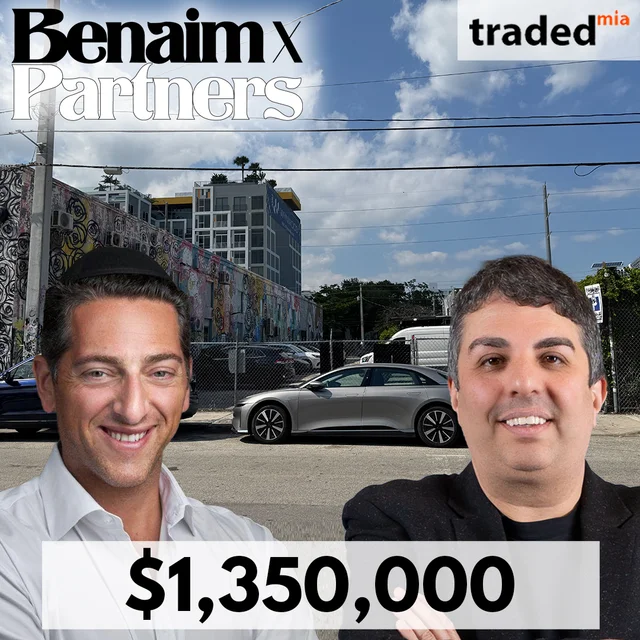 Eric Benaim Of Benaim X Partners Acquires Development Site In Miami For $1.35M