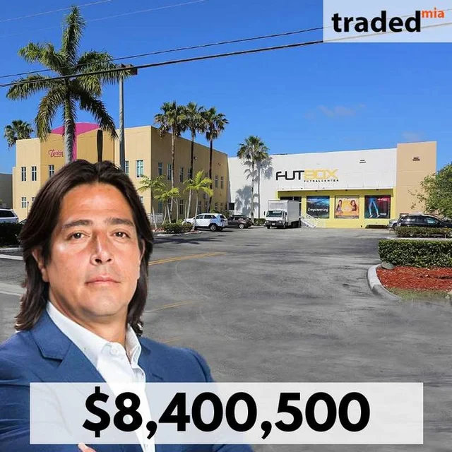 Hector Cataño's Cornerstone_IR Facilitates $8.4M Industrial Sale In Doral