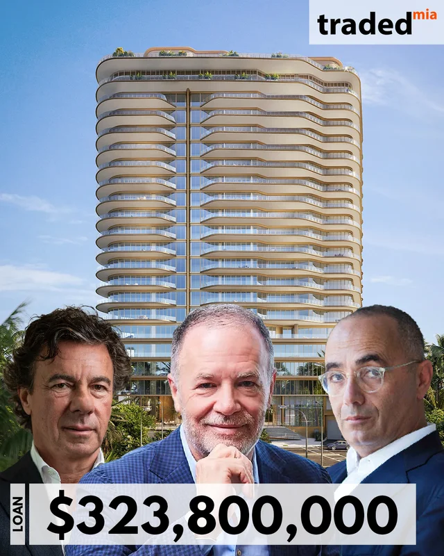 Ugo Colombo Of CMC Group And Nadim Ashi Of Fort Partners Secure $323.8M Loan For Development Site In Miami