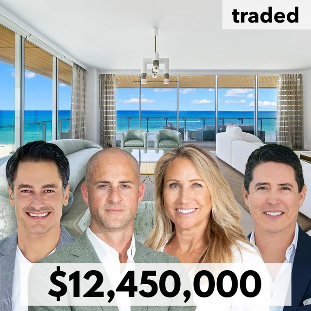Compass & Douglas Elliman Close $12.45M Condo Sale In Miami Beach