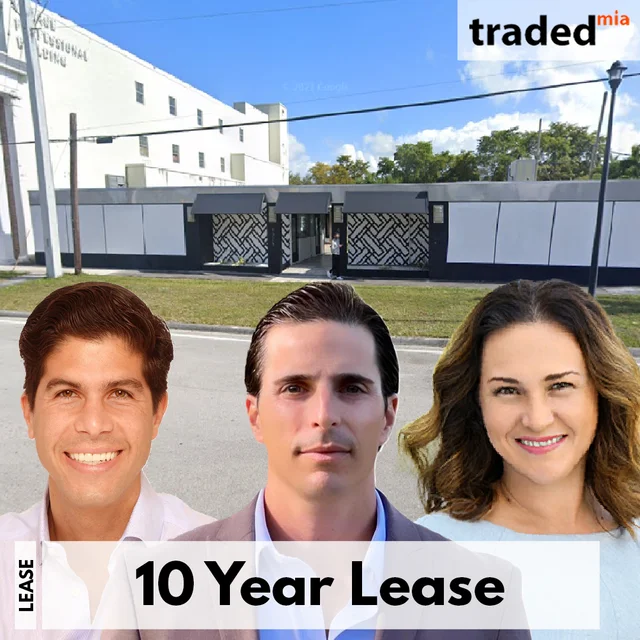 Alfredo Riascos, Barrett Wolf & Carol Vergel Secure Miami Shores Office Deal