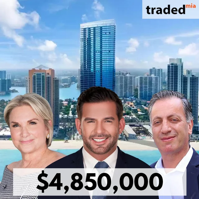 Sergio Waissmann & Kevin Waissmann Acquire Sunny Isles Beach Condo For $4.85M